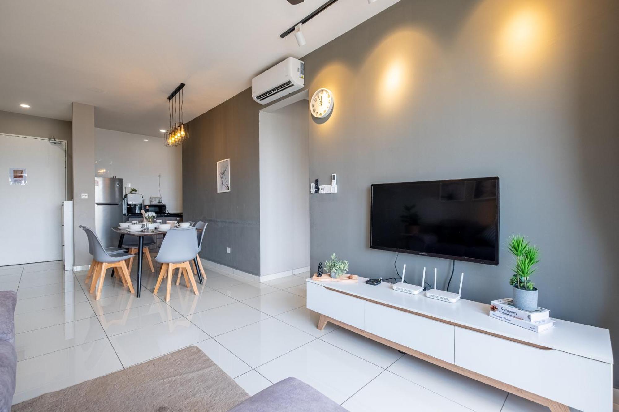 Wi-fi 500mbps Cozy 3br 7pax@kenwingston Platz * Kuala Lumpur