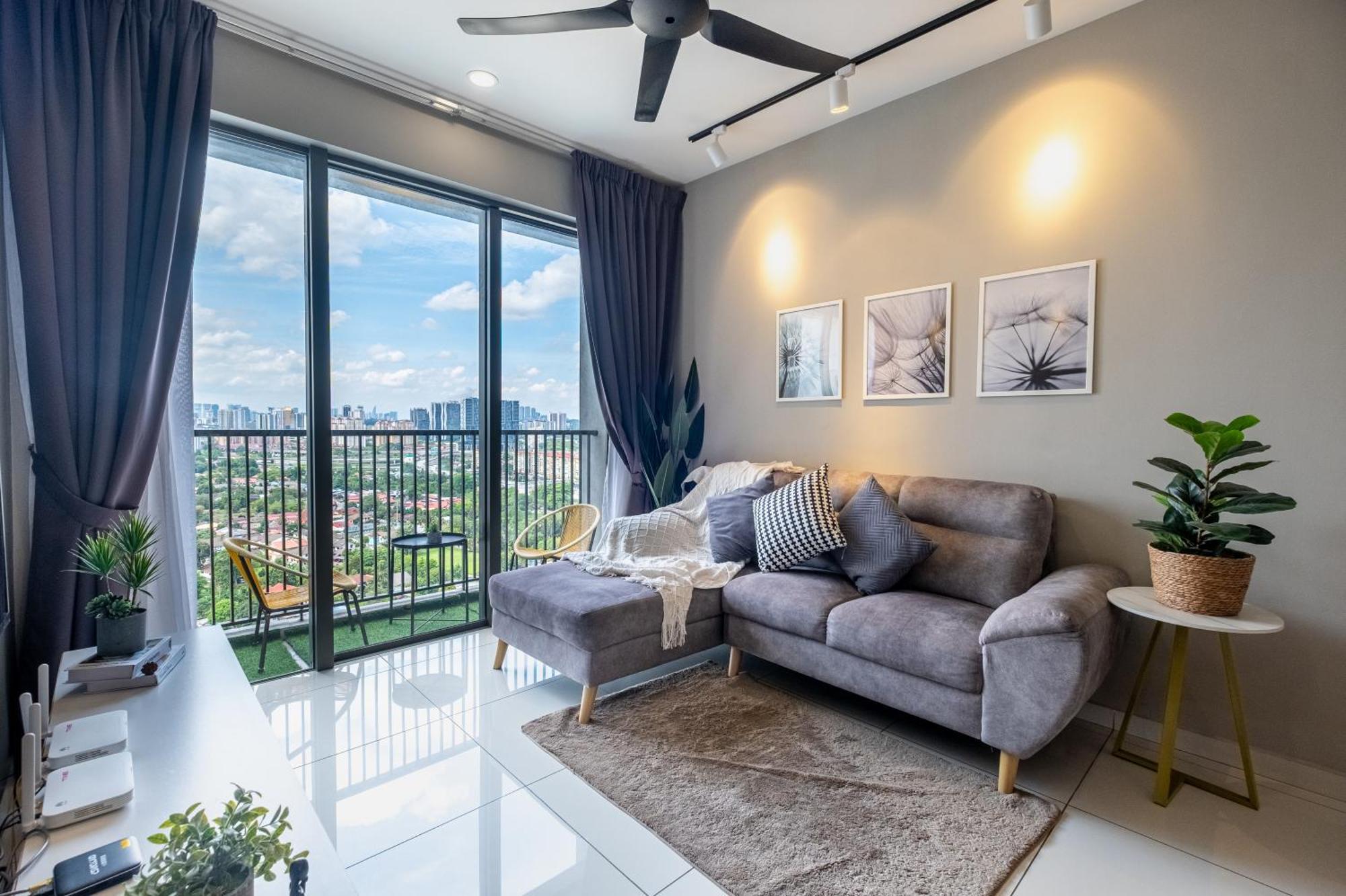 Pangsapuri Wi-fi 500mbps Cozy 3br 7pax@kenwingston Platz Kuala Lumpur