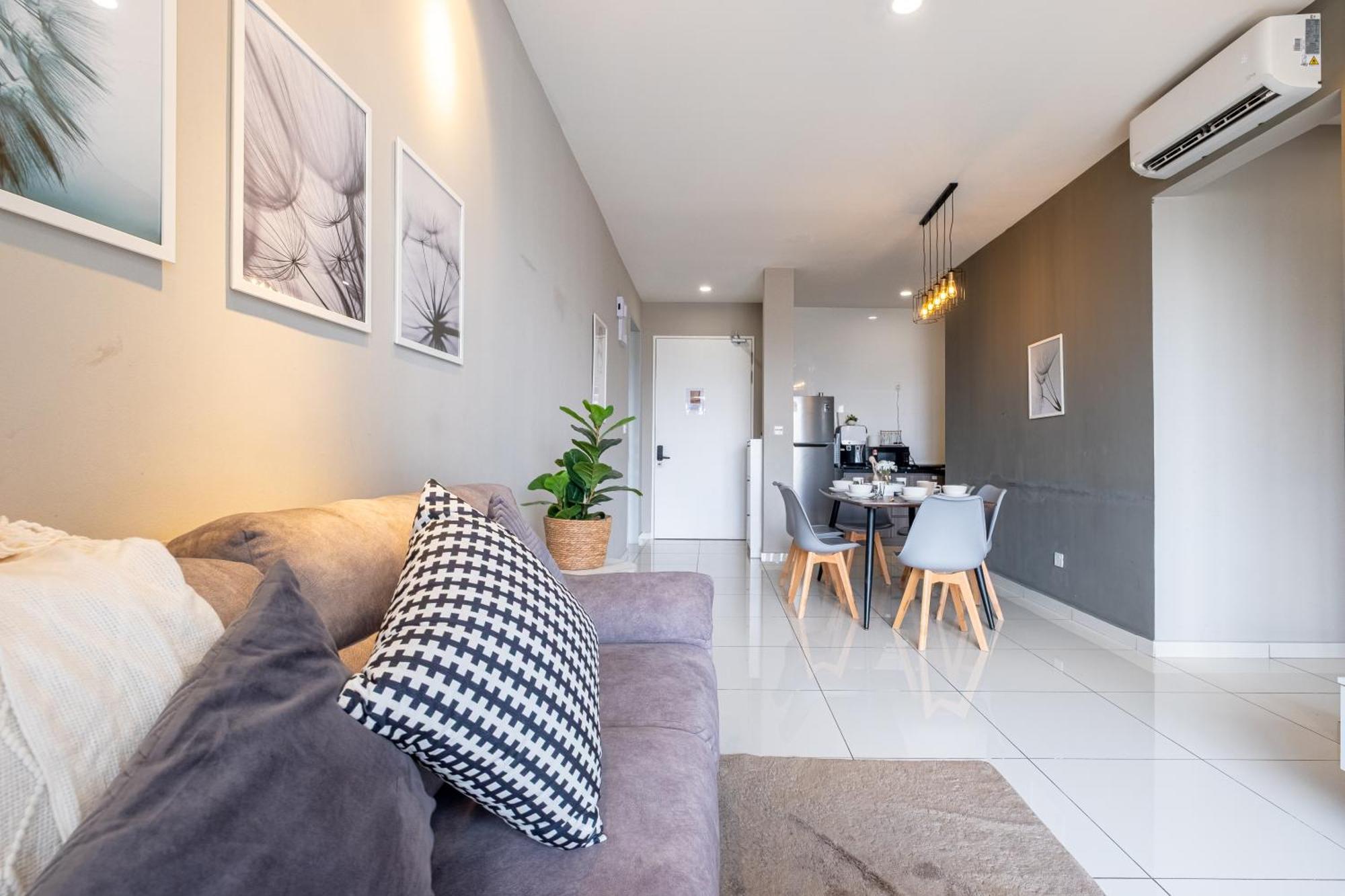 Pangsapuri Wi-fi 500mbps Cozy 3br 7pax@kenwingston Platz *