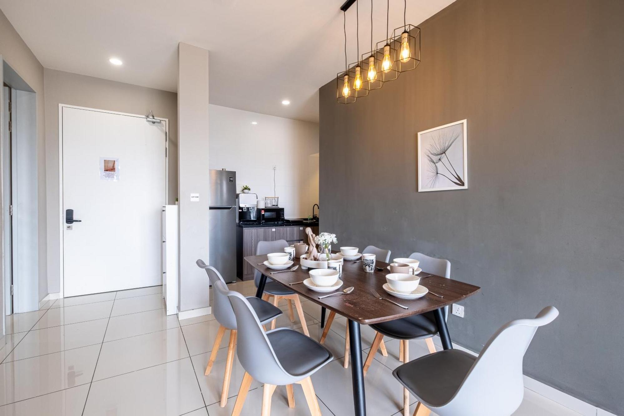 Pangsapuri Wi-fi 500mbps Cozy 3br 7pax@kenwingston Platz