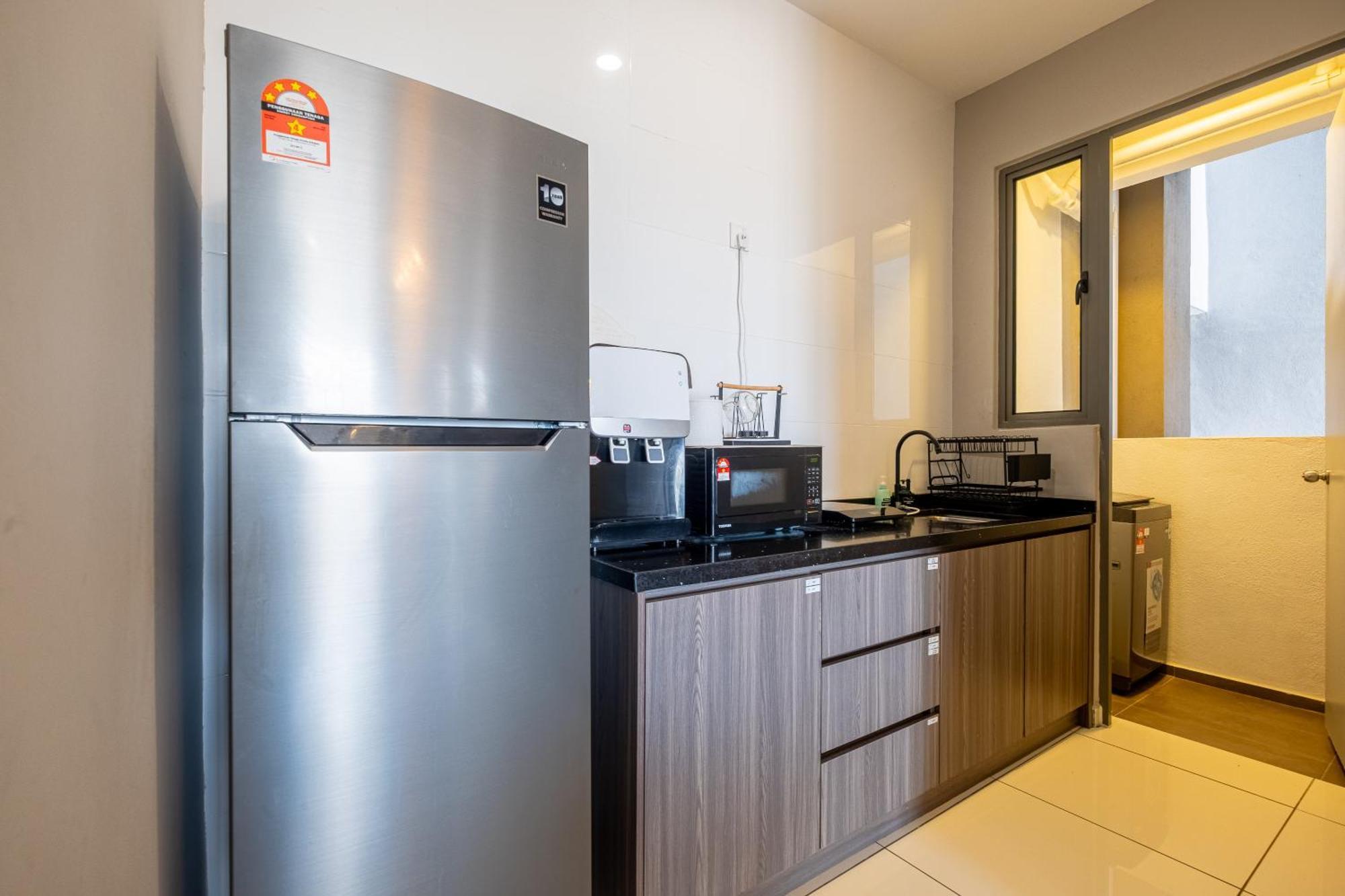 Wi-fi 500mbps Cozy 3br 7pax@kenwingston Platz Pangsapuri